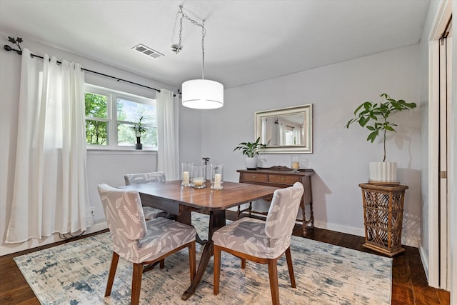 2816 Nottingham Dr, Denton, TX 76209 - dining space featuring wood finished floors and baseboards