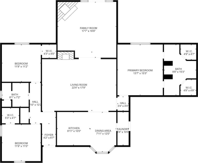 3407 Dovecreek Dr, Arlington, TX 76016 - property floor plan