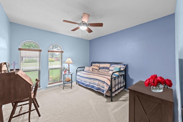 204 Glenwick Pl, Allen, TX 75013 - carpeted bedroom featuring ceiling fan