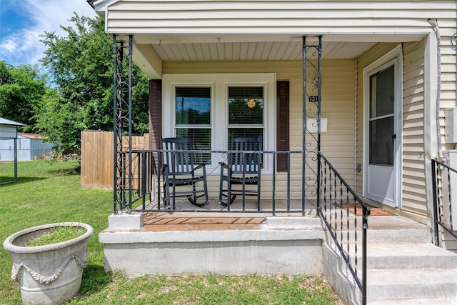 1311 Oak St, Mckinney, TX 75069 - entrance to property with a porch