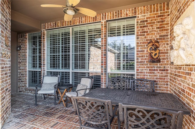 437 Fox Trl, Allen, TX 75002 - view of patio with ceiling fan