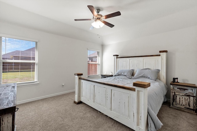 719 Dove Haven Way, Lavon, TX 75166 - carpeted bedroom featuring multiple windows, baseboards, and ceiling fan