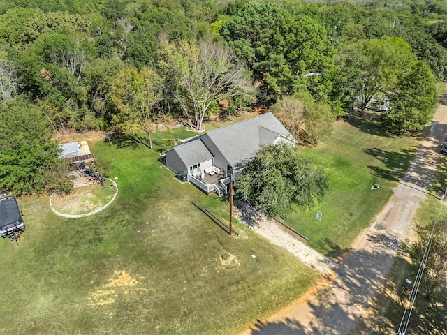 145 Vista Dr, Eustace, TX 75124 - view of subject property with a forest