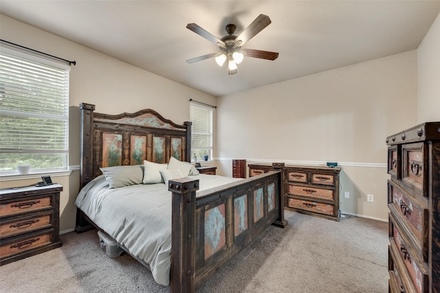 1053 Pullman Dr, Saginaw, TX 76131 - carpeted bedroom with a ceiling fan