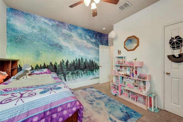1053 Pullman Dr, Saginaw, TX 76131 - bedroom with carpet flooring and ceiling fan