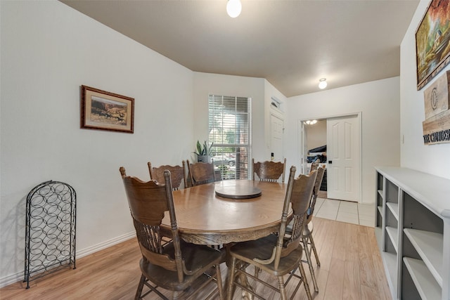 1053 Pullman Dr, Saginaw, TX 76131 - dining area with light wood finished floors and baseboards
