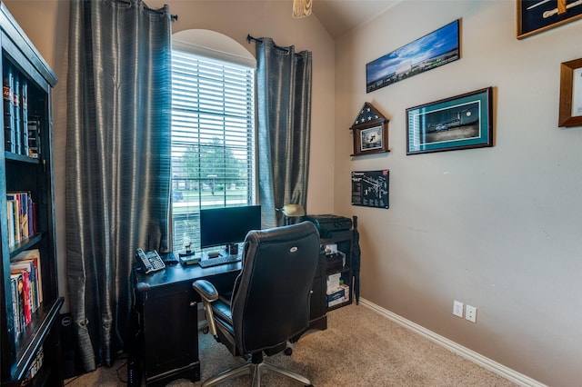 336 Maggie St, Canton, TX 75103 - office with plenty of natural light, carpet floors, and baseboards