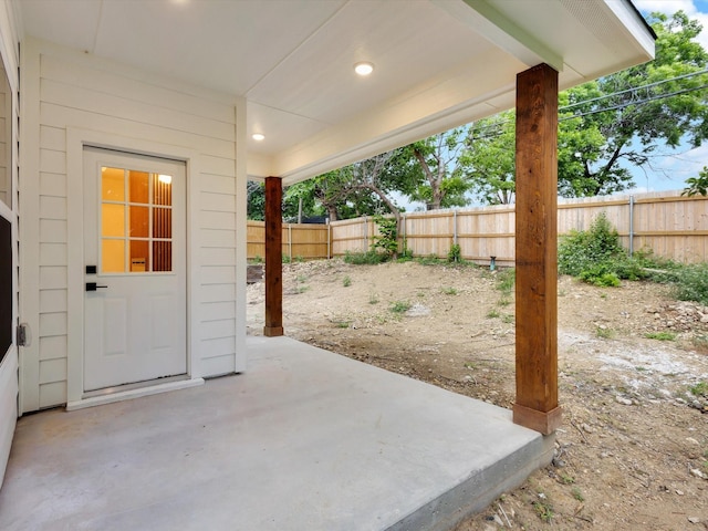 2207 Irion Ave, Fort Worth, TX 76106 - fenced backyard with a patio