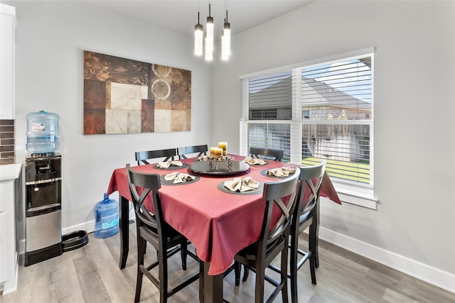 4518 Velta Ln, Abilene, TX 79606 - dining area with wood finished floors and baseboards