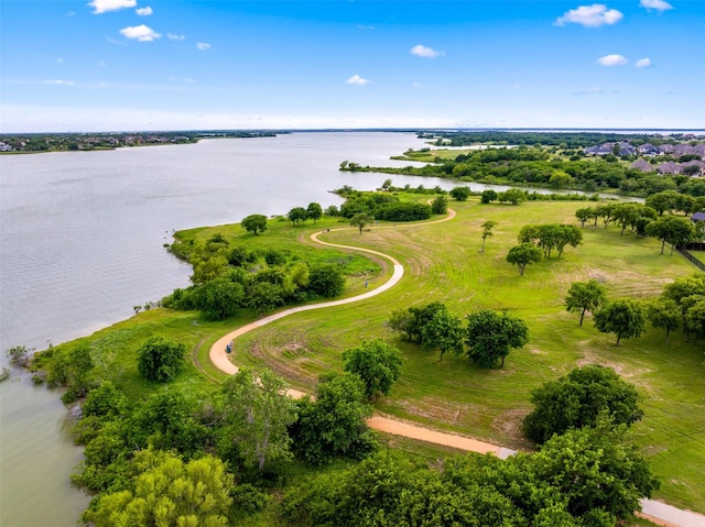 7305 Kingsbarns, The Colony, TX 75056 - aerial view of a large body of water
