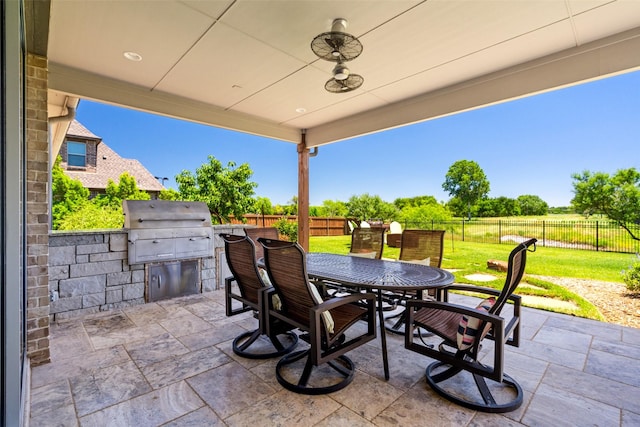 7305 Kingsbarns, The Colony, TX 75056 - view of patio / terrace with outdoor dining area