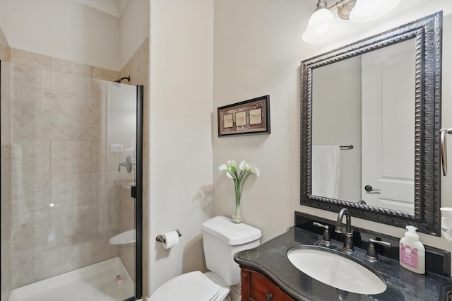 4219 Bal Harbour Ln, Frisco, TX 75033 - full bath featuring a stall shower, toilet, and vanity