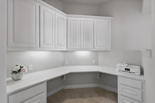 4219 Bal Harbour Ln, Frisco, TX 75033 - unfurnished office featuring built in study area and carpet