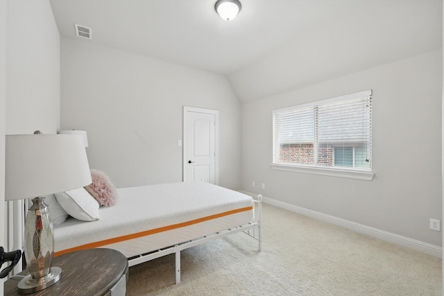4219 Bal Harbour Ln, Frisco, TX 75033 - carpeted bedroom featuring baseboards and vaulted ceiling