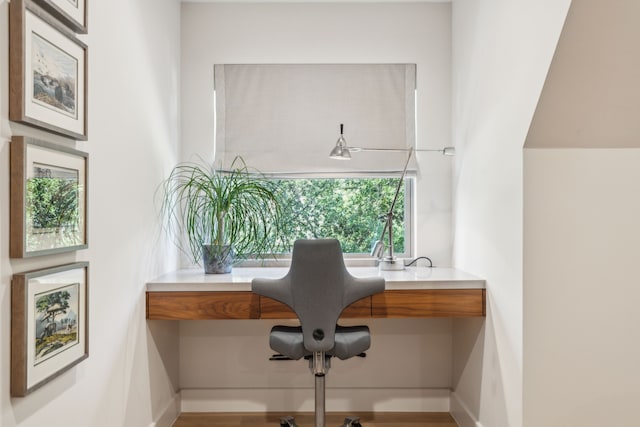 3645 Reagan St, Dallas, TX 75219 - office area with baseboards