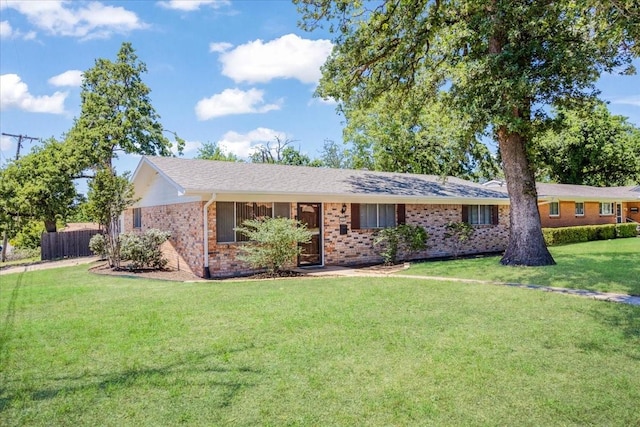 131 S Imperial Dr, Denison, TX 75020 - ranch-style house with brick siding