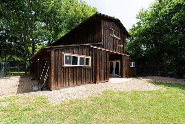 635 E Tripp Rd, Sunnyvale, TX 75182 - back of house with french doors