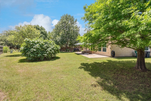 8408 Island Ct, Fort Worth, TX 76137 - view of yard with a patio