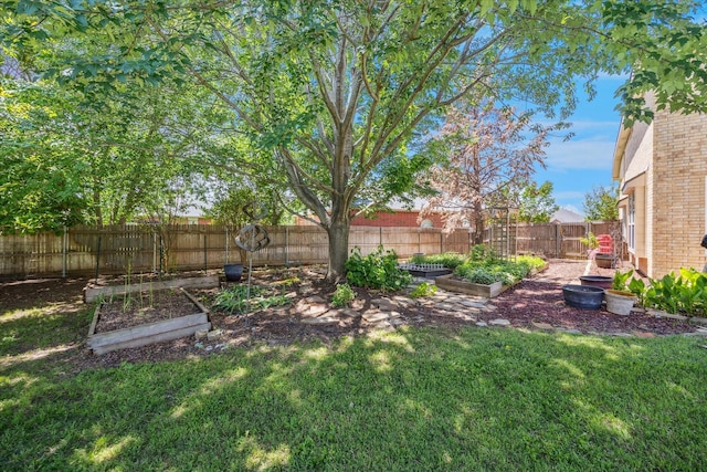 8408 Island Ct, Fort Worth, TX 76137 - view of yard with a garden