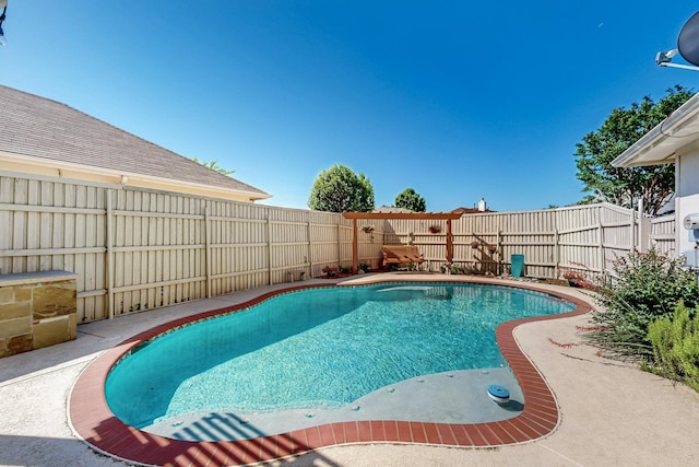 4533 Crooked Ridge Dr, The Colony, TX 75056 - view of pool featuring a fenced backyard