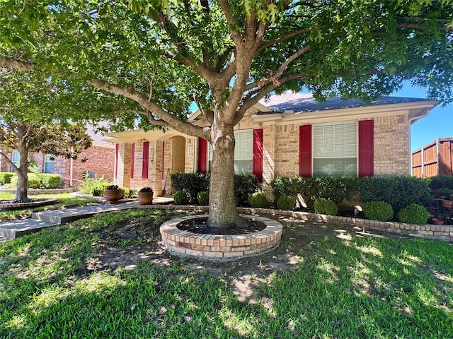 4533 Crooked Ridge Dr, The Colony, TX 75056 - view of front of property with brick siding