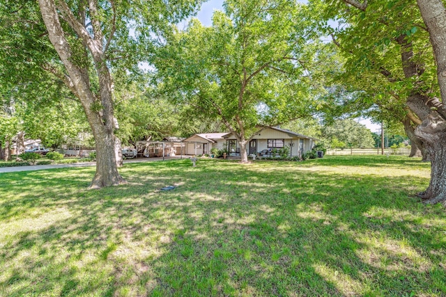 106 Hillcroft Dr, Weatherford, TX 76087 - view of yard