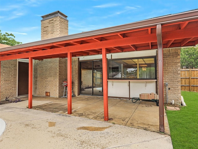 3146 Oak Hill Rd, Carrollton, TX 75007 - view of patio