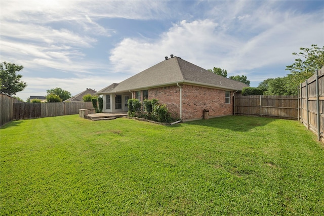 6233 Roaring Springs Dr, North Richland Hills, TX 76180 - back of property with brick siding and roof with shingles