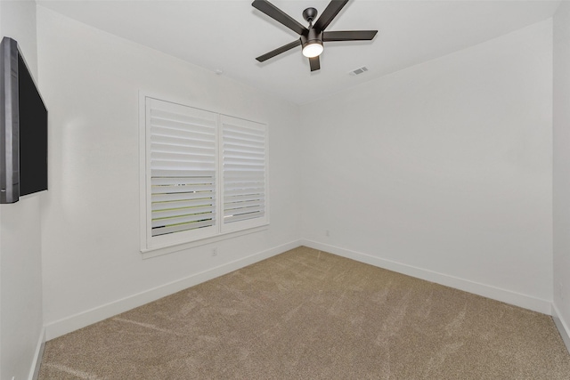 277 Schneider Rd, Sherman, TX 75090 - carpeted empty room with a ceiling fan and baseboards