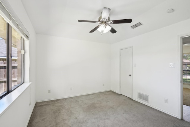6319 Leasa Ct, Sachse, TX 75048 - carpeted spare room with a ceiling fan and baseboards