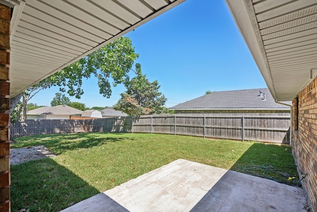 6319 Leasa Ct, Sachse, TX 75048 - view of yard with a patio area