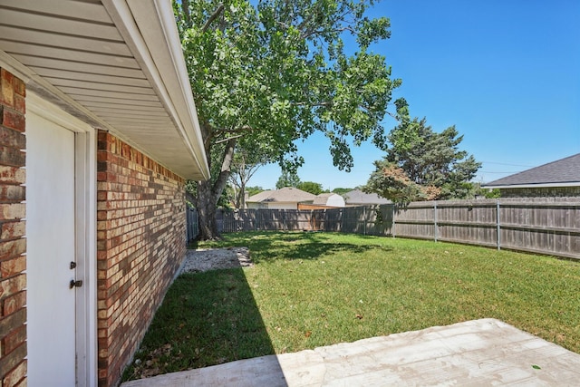 6319 Leasa Ct, Sachse, TX 75048 - view of yard with a patio