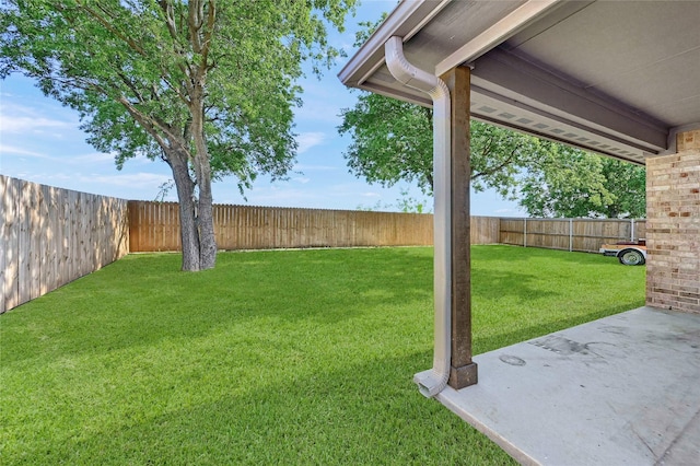 4817 Enclave Dr, Sanger, TX 76266 - view of yard with a patio
