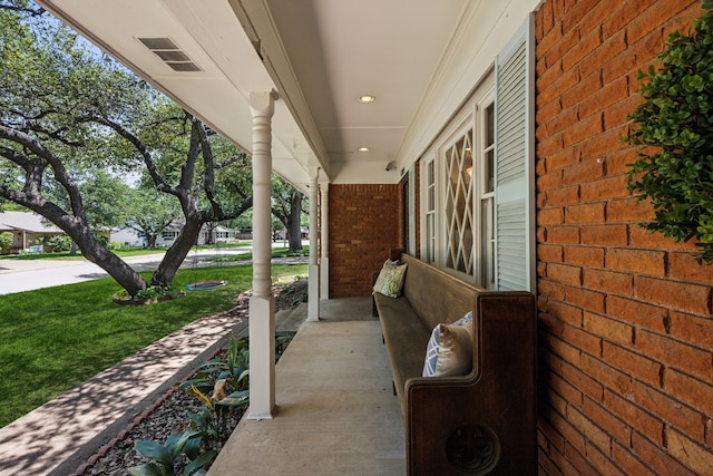4309 Bilglade Rd, Fort Worth, TX 76109 - porch with a yard