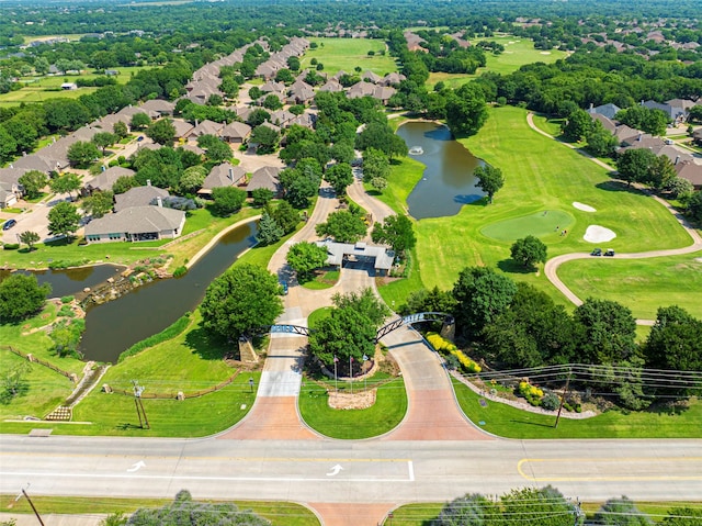 414 Long Cove Dr, Fairview, TX 75069 - aerial perspective of suburban area featuring a nearby body of water