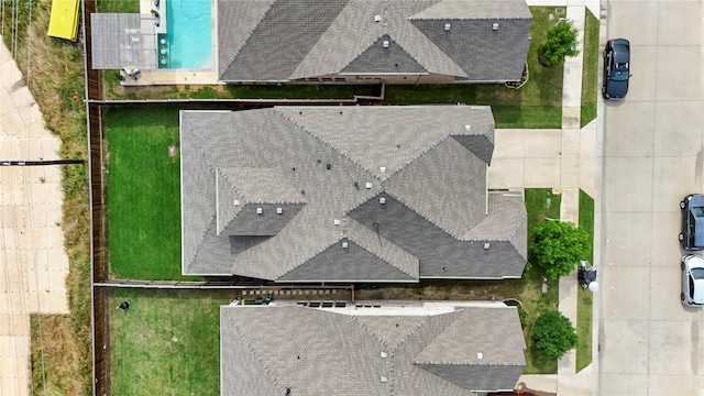 3456 Begonia Ln, Irving, TX 75038 - drone / aerial view of a pool area