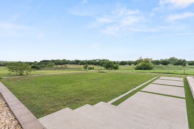 1210 Berger Rd, Temple, TX 76501 - view of green lawn with a view of countryside and a bocce ball area