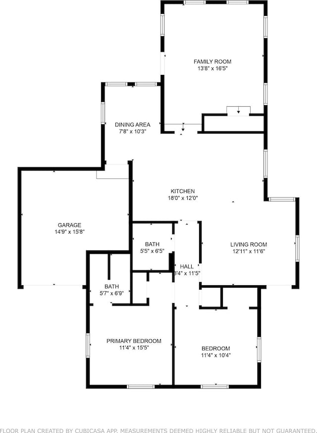 1701 Lawther Dr, River Oaks, TX 76114 - property floor plan