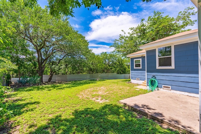 1701 Lawther Dr, River Oaks, TX 76114 - view of yard featuring a patio area
