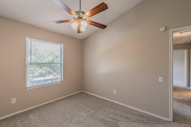 3733 River Birch Rd, Fort Worth, TX 76137 - unfurnished room featuring carpet flooring, ceiling fan, attic access, and a smoke detector
