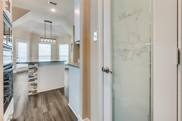2828 Pino, Grand Prairie, TX 75054 - full bath with wood finished floors, recessed lighting, and a shower with door