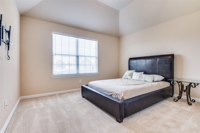 2828 Pino, Grand Prairie, TX 75054 - carpeted bedroom with baseboards and lofted ceiling