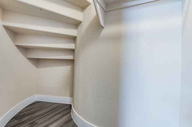 2828 Pino, Grand Prairie, TX 75054 - spacious closet with dark wood-style floors
