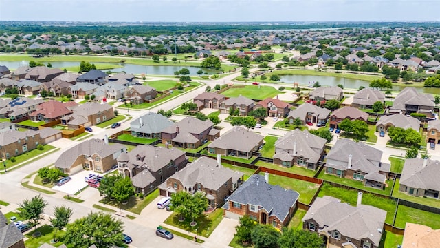 2828 Pino, Grand Prairie, TX 75054 - aerial view of residential area with a nearby body of water
