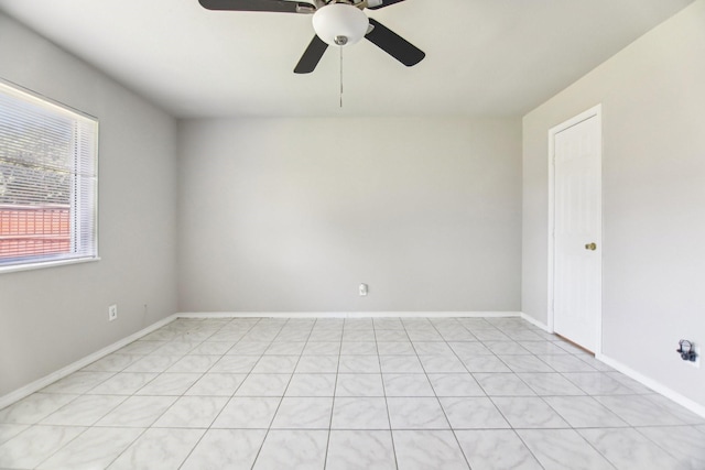 5001 N Colony Blvd, The Colony, TX 75056 - empty room with ceiling fan and baseboards
