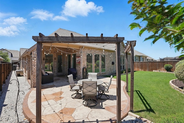 3904 Purple Sage Dr, Aubrey, TX 76227 - view of patio / terrace