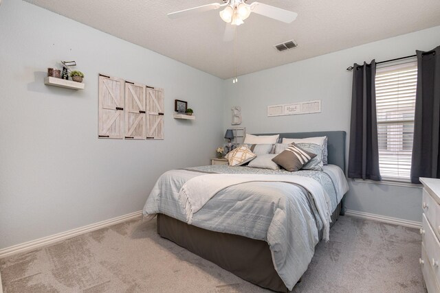 1304 Waterdown Dr, Allen, TX 75013 - bedroom with carpet floors, baseboards, and ceiling fan