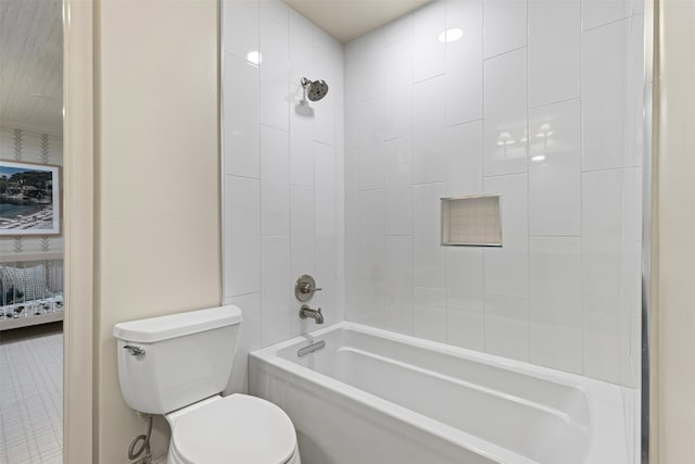 4016 Goodfellow Dr, Dallas, TX 75229 - bathroom with shower / bath combination and toilet