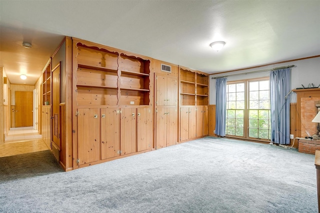 4524 Morris Ct, Fort Worth, TX 76103 - unfurnished bedroom with carpet floors and crown molding