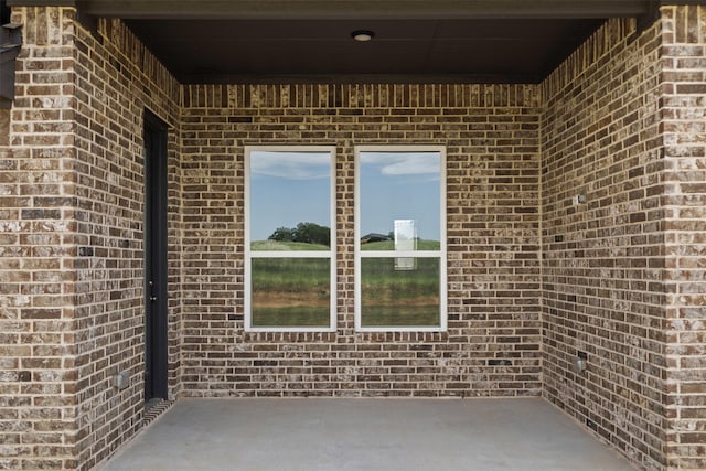 1348 Oleander Dr, Tolar, TX 76476 - entrance to property with brick siding
